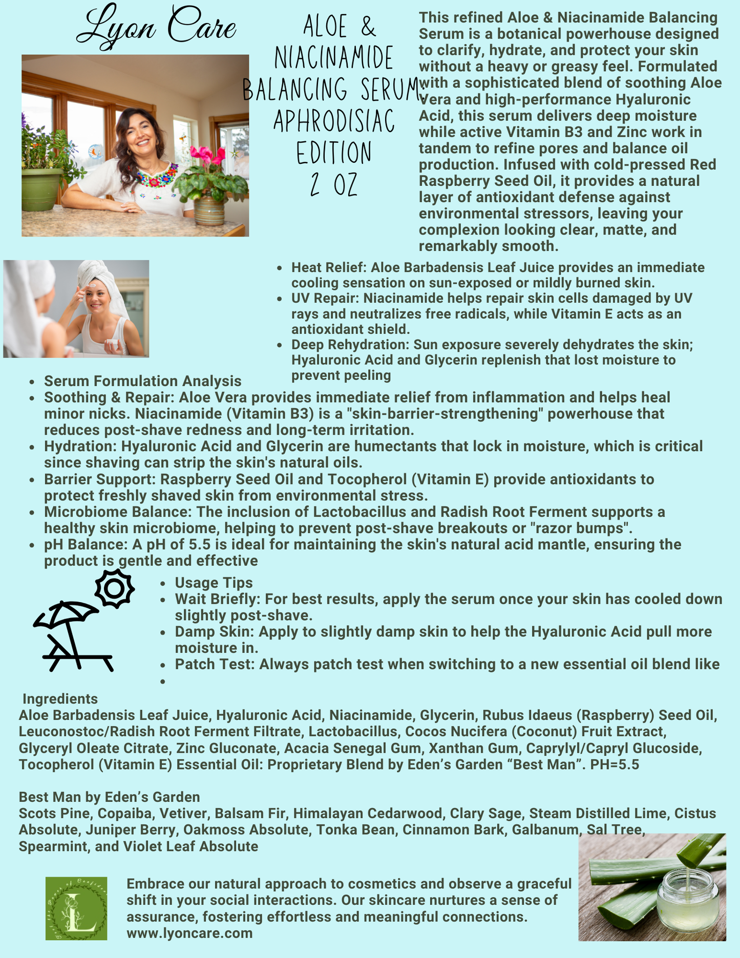 Aloe & Niacinamide Balancing Serum