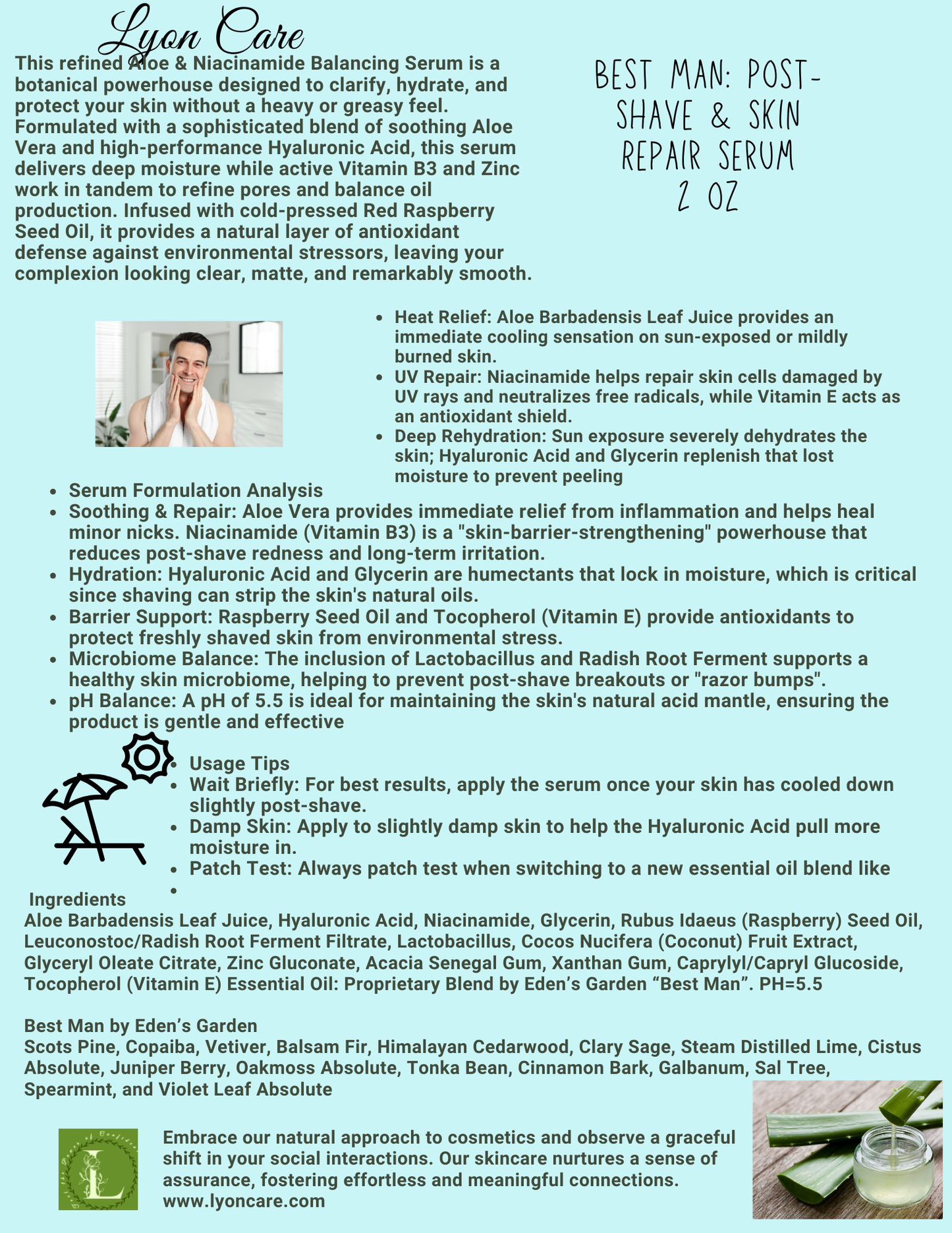 Aloe & Niacinamide Balancing Serum