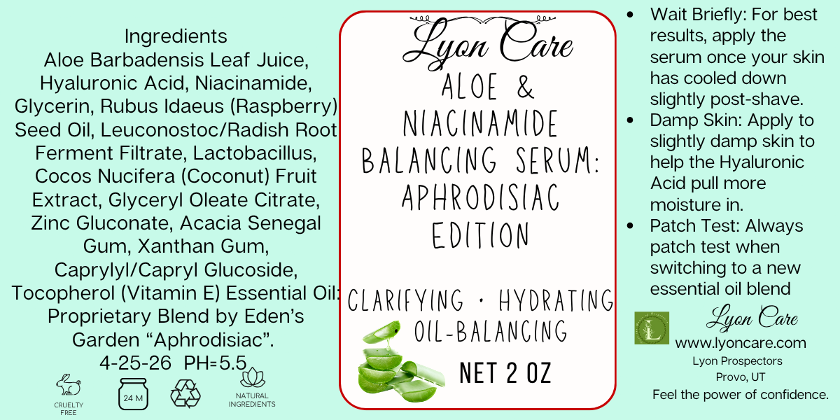 Aloe & Niacinamide Balancing Serum